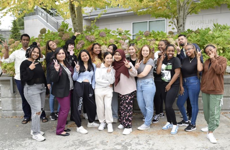 smiling students